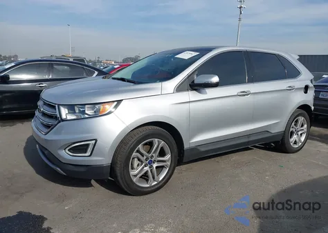 2018 Ford Edge Titanium from USA, damaged, VIN 2FMPK3K96JBB43357